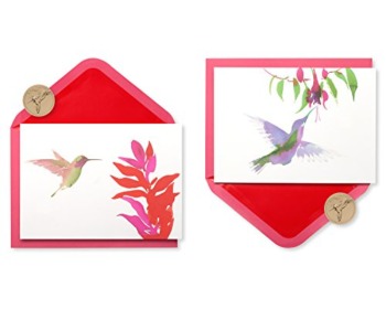 Papyrus Blank Cards with Envelopes, Watercolor Hummingbirds (20-Count) | The Storepaperoomates Retail Market - Fast Affordable Shopping