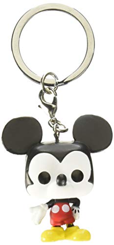 Funko Pop Keychain: Mickey Mouse – Mickey (New Pose) Collectible Figure, Multicolor