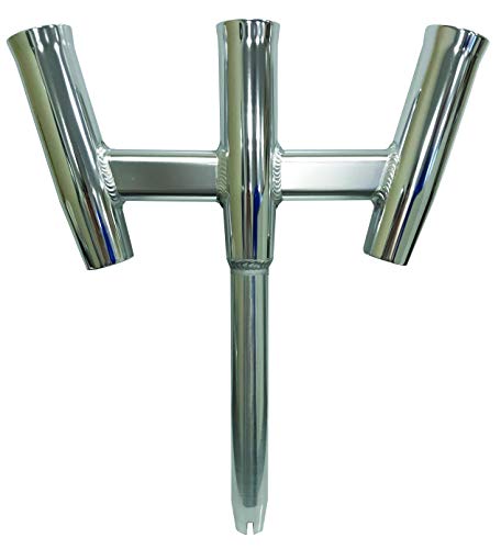 GS Trident Aluminum Kite Rod Holder Straight Butt