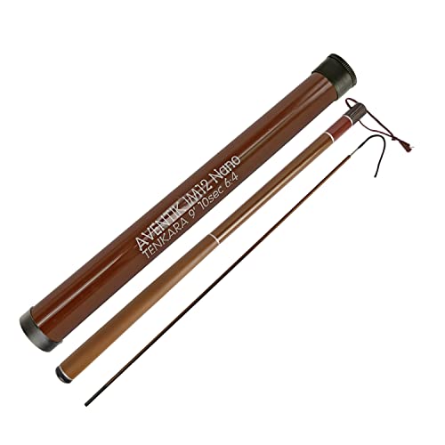 Aventik Z Tenkara Rods Pro IM12 Nano 6:4 Action 5 Most Used Sizes All Water Conditions Quality Carbon Tube Packing, Extra Spare Sections Included, Tenkara Fly Rods&Combo (9’0” 10sec(Mini))