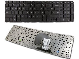 Replacement Keyboard Without Frame For HP Pavilion DV7-4000 DV7-4100 DV7-4200 DV7t-4000 DV7-5000, US Layout Black Color