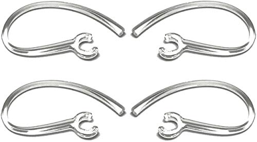 4pcs (C-MT) Replacement Earhooks Earloops Compatible with Plantronics Explorer 80 110 120 500, Voyager 3200 3240 Edge, M25, M70,M90,M95,M100,M155,Marque 2 M165, and Discovery 925 975 975SE Headsets