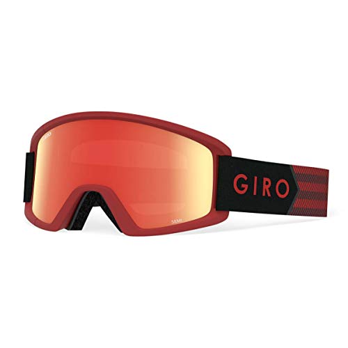 Giro Semi Snow Goggles Dark Red Sierra – Amber Scarlet/Yellow