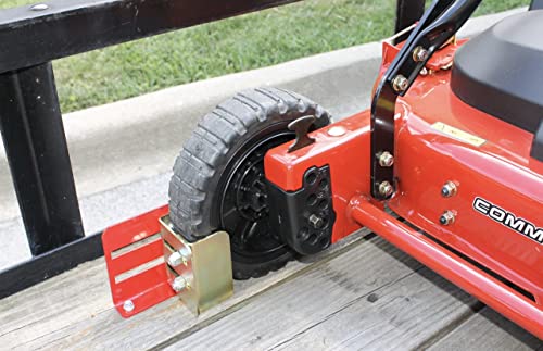 Jungle Jim’s Jungle Boot Small Mount Bracket to Secure Push Mowers to Landscape Trailers – Mower Wheel Lock