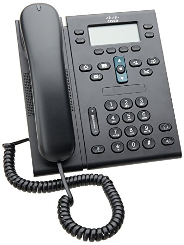 Cisco CP-6945-C-K9 6945 IP Phone Charcoal Standard Handset (Renewed)