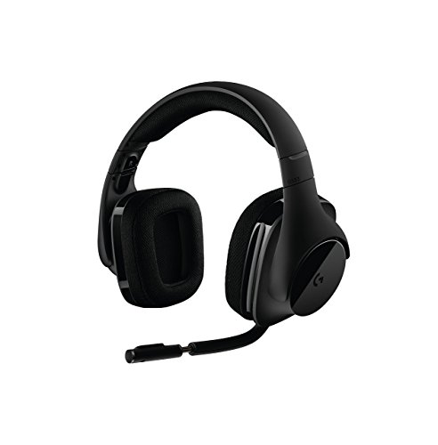 Logitech G533 Wireless Gaming Headset – DTS 7.1 Surround Sound – Pro-G Audio Drivers (Renewed)