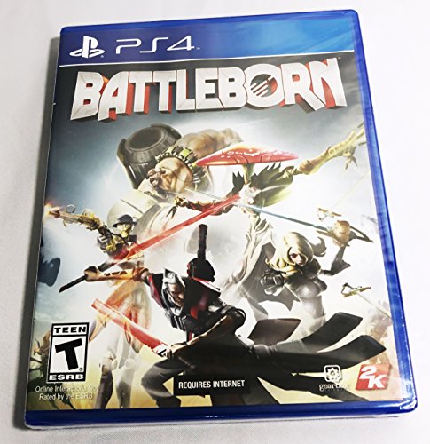 Battle Born For PS4 | 2016 | Playstation 4 | Electronic Art’s| Dual Shock 4 | 1-10 Players| Remote Play/Online Play | English-USA Version| 2k/Take 2 Video Games | From The Creators Of Borderlands| New