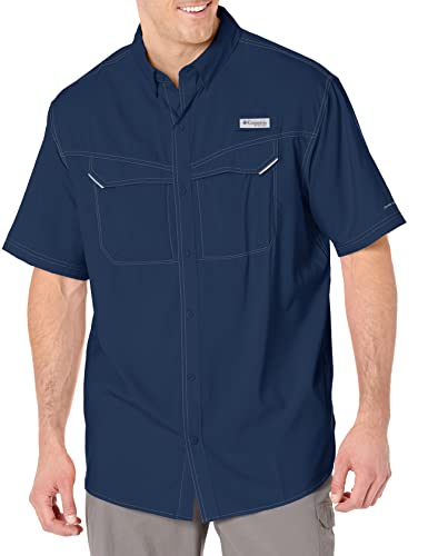 Columbia Men’s Big and Tall Low Drag Offshore SS Shirt, Carbon, 2X