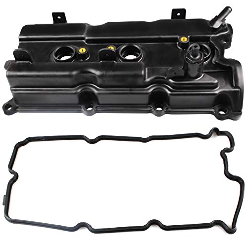 BOXI Rear Right Side Valve Cover w/Gasket & Spark Plug Tube Seals Fits for Infiniti I35 2002-2004 /for Nissan Altima 02-06/Maxima 02-08/Murano 03-07/Quest 04-09 3.5L Engine Bay | Replaces 132648J102