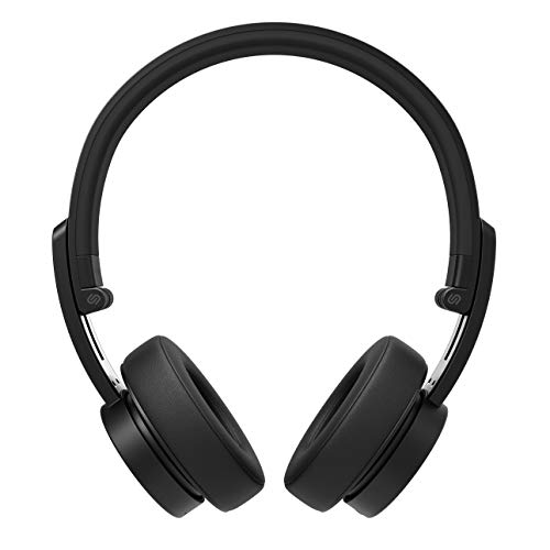 Urbanista Detroit Bluetooth On Ear Headphones [ Fashion Conscious ], Up to 12 Hours Play Time, Call-Handling with Microphone – Dark Clown
