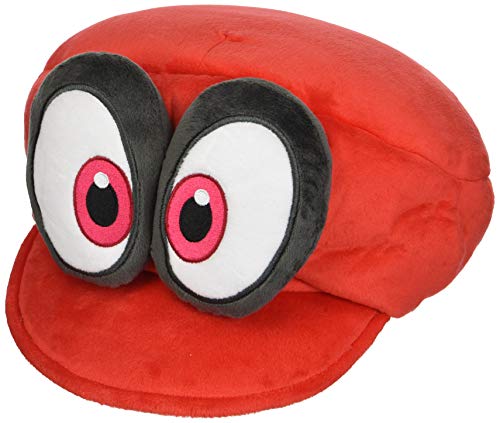 Little Buddy 1659 Super Mario Odyssey Red Cappy (Mario’s Hat) Plush, Multicolor, 7″
