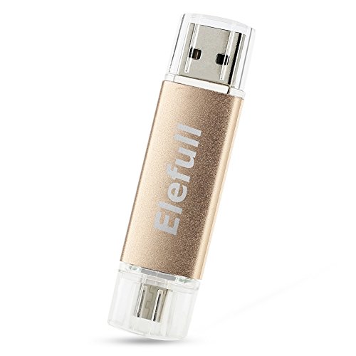 Micro USB Drive 128GB for Android Smart Phone External Storage Memory Space Micro USB Flash Disk with OTG Plug for Cell Phone Computer Save Photos Video Mp3 Music etc. (128GB)