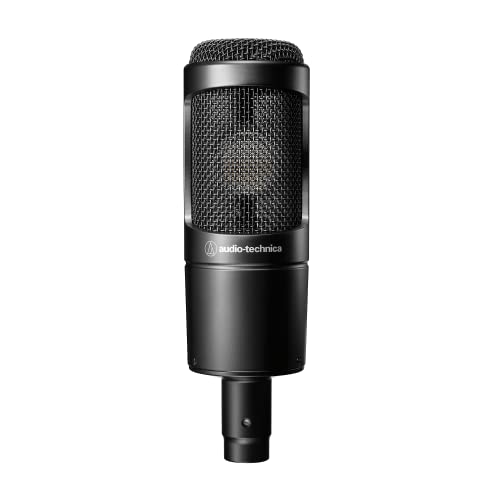 Audio-Technica AT2035 Large Diaphragm Studio Condenser Microphone (Renewed)