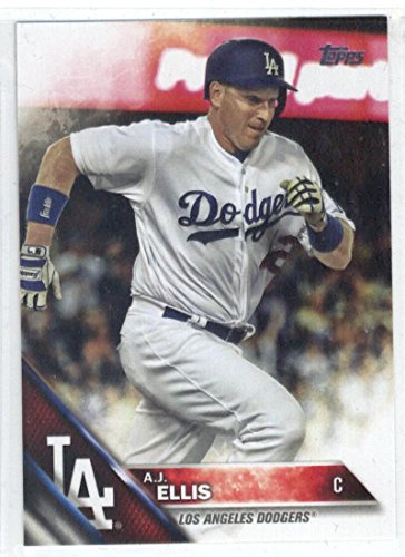 2016 Topps Update #US300 A.J. Ellis Los Angeles Dodgers MLB Baseball Card NM-MT