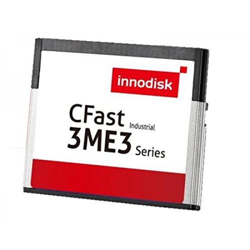 .innodisk. DECFA-08GD09BC1SC Industrial CFast SATA MLC SSD, CFast 3ME3 w/Toshiba 15nm, Industrial, Standard Grade, 0°C ~ +70°C, 8GB CFast 3ME3 MLC