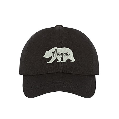 Prfcto Lifestyle Mama Bear Family Dad Hat – Black Baseball Hat – Unisex