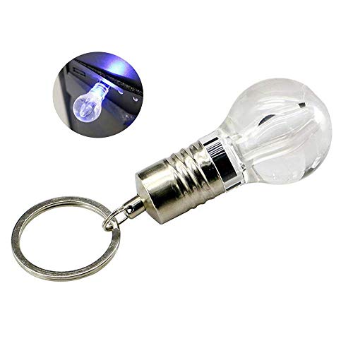 64GB USB 2.0 LED Light Lamp Bulb Model Flash Drive Memory Stick Pendrive Thumb Drive with Keychain Design…