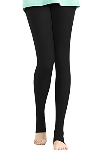 Women’s Soft Leggings Golf Sun Protection Pants Leggings Compression Stockings, Black, One Size