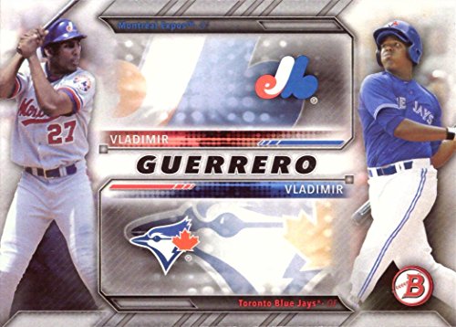 2016 Bowman Family Tree #FT-GU Vladimir Guerrero Sr. and Vladimir Guerrero Jr. Baseball Card