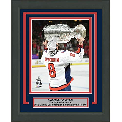 Framed Alexander Alex Ovechkin Washington Capitals Team 2018 Stanley Cup Champions 8×10 Hockey Photo Professionally Matted #2