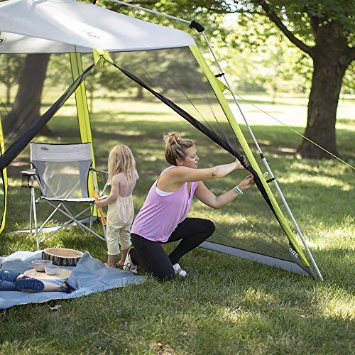 CORE Center Push 10’x10’ Instant Screen House Canopy | Folding and Portable Large Pop Up Canopy Shelter with Included Carry Bag | Perfect for Family Camping, Outdoor, Picnic, Backyards, BBQ, Tailgate, Patio | The Storepaperoomates Retail Market - Fast Affordable Shopping