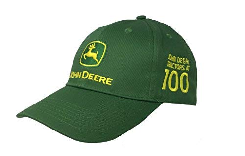 John Deere Mens 100 Year Anniversary Cap- Green