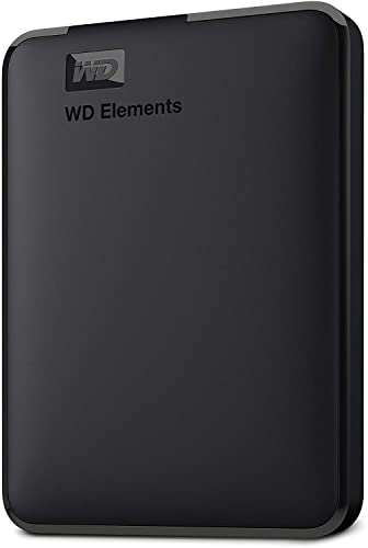 Western Digital 1TB Elements Portable External Hard Drive – USB 3.0 – WDBUZG0010BBK-WESN (Renewed)