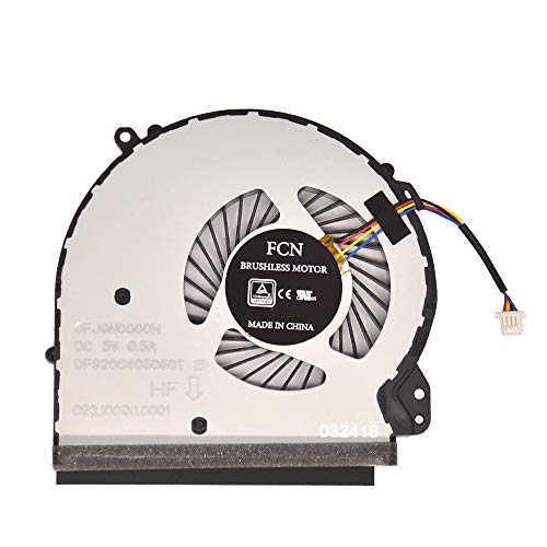 BAY Direct Replacement CPU Cooling Fan for HP Home 17-X000 17-X 17-BS Series Compatible Part Number: 856682-001 856681-001 926724-001