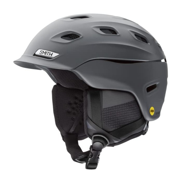 Smith Optics Vantage MIPS Unisex Snow Helmet – Matte Charcoal, Small