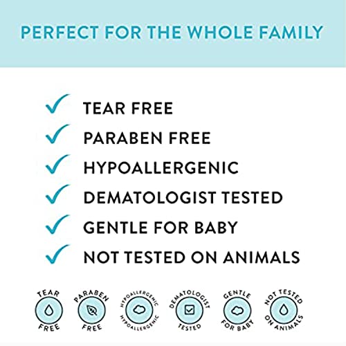 The Honest Company 2-in-1 Cleansing Shampoo + Body Wash | Gentle for Baby | Naturally Derived, Tear-free, Hypoallergenic | Citrus Vanilla Refresh, 18 fl oz | The Storepaperoomates Retail Market - Fast Affordable Shopping
