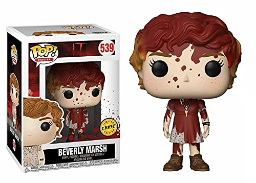 Funko Pop! Movies | Stephen King’s IT | Bloody BEVERLY MARSH CHASE Variant | Limited Edition | Vinyl Figure