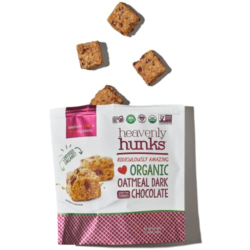 Heavenly Hunks Organic Oatmeal Dark Chocolate, 22 oz Bag