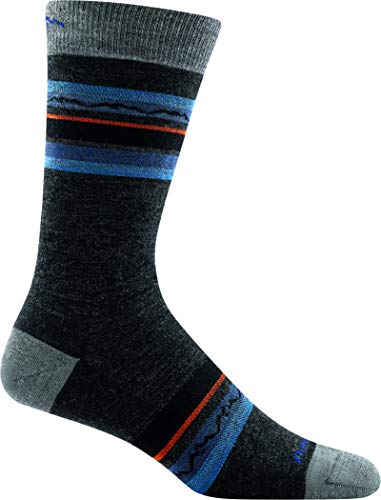 Darn Tough (Style 6009 Men’s Whetstone Lifestyle Sock – Charcoal, Large