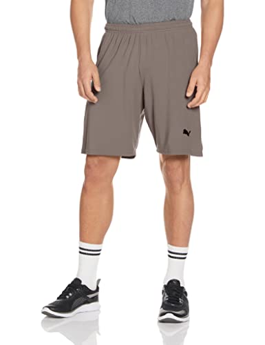 PUMA Men’s LIGA Core Shorts, Steel Gray/Black, XL