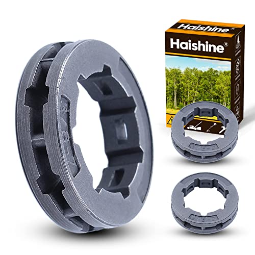 Haishine 3pcs 3/8″ 7T Standard 7 Spline for Husqvarna 362 365 371 372 Chainsaw Parts 22mm