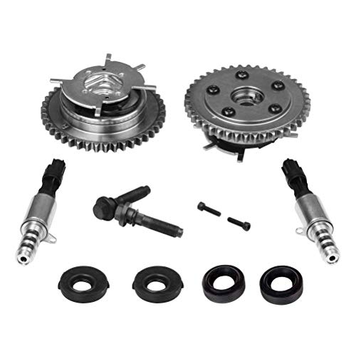 AA IGNITION Variable Camshaft Timing Cam Phaser Kit-Replaces 3R2Z6A257DA, 917-250, 3L3Z 6279-DAP, 8L3Z-6M280-B – Comp. with Ford, Lincoln&Mercury Vehicles – F-150, Expedition – Triton 5.4L, 4.6L 3V