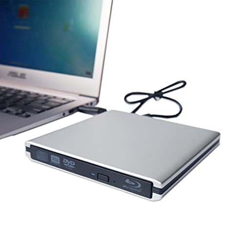 USB C Type C USB 3.0 External 3D HD Blue ray Player for MacBook pro USB C Blue ray Reader Combo DVD Burner Drive for MacBook Pro MacBook Air iMac All Laptop and Desktop pc