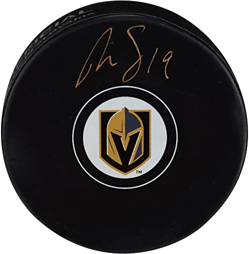 Reilly Smith Vegas Golden Knights Autographed Hockey Puck – Autographed NHL Pucks