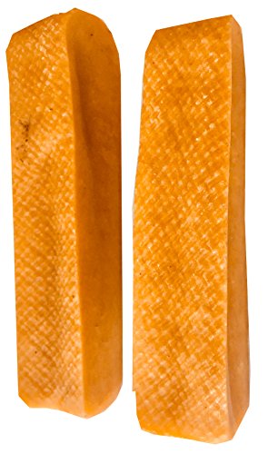 Snow Hill Natural Himalayan Dog Chews Medium 2 Pcs Long Lasting, Odor Stain Gluten GMO Free Protein-Rich Treat for Improved Oral Health Yaky Cheese Strong Treats