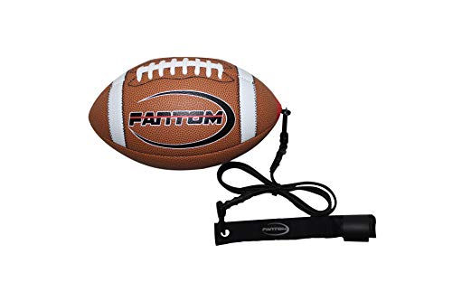 Fantom Throw Football Trainer – Direct Return Football Trainer – Practice Throwing & Catching Indoors/Outdoors (Youth (Junior High School – Ages 11-13))