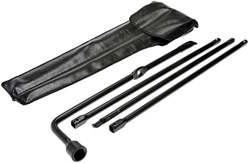 Dorman 926-779 Spare Tire Jack Handle/Wheel Lug Wrench Compatible with Select Ford Models, Black