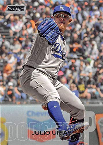 2018 Topps Stadium Club #231 Julio Urias Los Angeles Dodgers Baseball Card – GOTBASEBALLCARDS