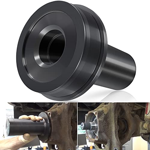 6697 Wheel Knuckle Vacuum Oil Seal Installer Tool Compatible with Ford 2005 to Current F-250 F-350 Axle Tools