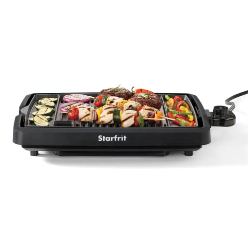 Starfrit The Rock Electric Indoor Smokeless BBQ Grill, Black | The Storepaperoomates Retail Market - Fast Affordable Shopping