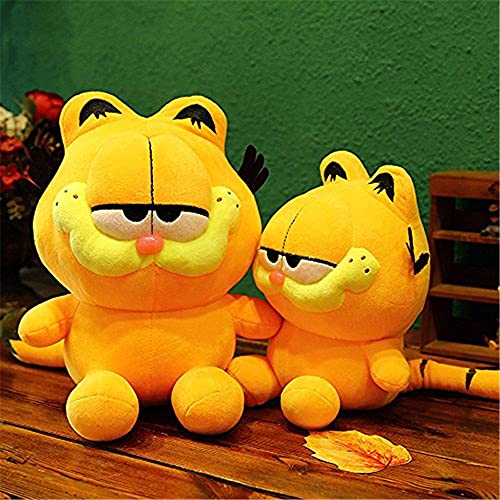 My Super Star Cute Garfield The Cat Plush Dolls Gifts Toys Plush Pillows Boys Girls Yellow Cat Animal Cartoon Figures (35 cm)