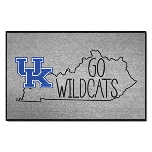 FANMATS 21137 Kentucky Wildcats Southern Style Starter Mat Accent Rug – 19in. x 30in. | Sports Fan Home Decor Rug and Tailgating Mat