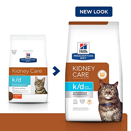 Hill’s Prescription Diet k/d Early Support Kidney Care Chicken Flavor Dry Cat Food, Veterinary Diet, 4 lb. Bag | The Storepaperoomates Retail Market - Fast Affordable Shopping