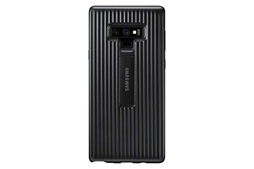 Samsung Galaxy Note9 Case, Rugged Military Grade Protective Cover with Kickstand, Black – EF-RN960CBEGUS