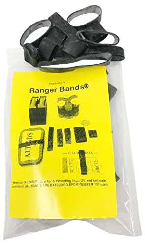 Ranger Bands® 35 Count Mixed Count Made from EPDM Rubber for Survival and Strapping Gear Made in The USA