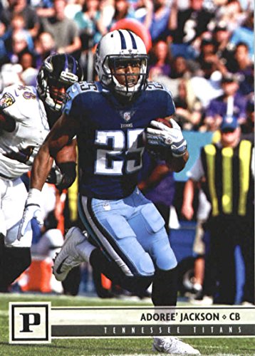 2018 Panini NFL Football #287 Adoree’ Jackson Tennessee Titans Official Trading Card